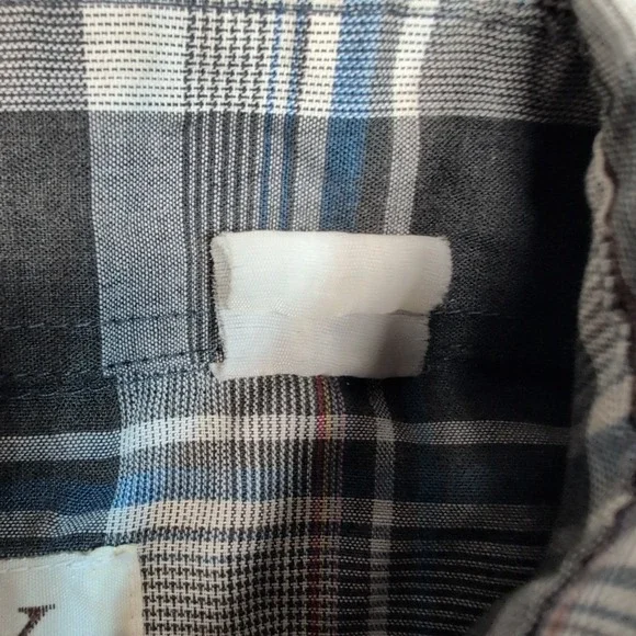 Vintage Ely Cattleman Shirt Mens L Gray Western Pearl Snap Rancher Rodeo Chore - Picture 7 of 10